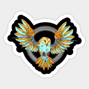 night owl Sticker